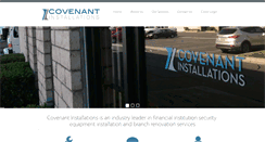 Desktop Screenshot of covenantinstallations.com
